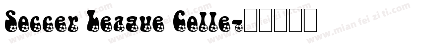 Soccer League Colle字体转换